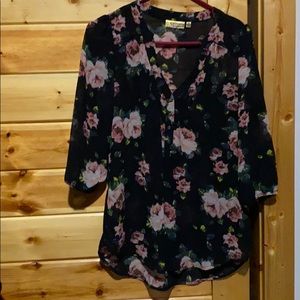 Floral Vera Wang blouse